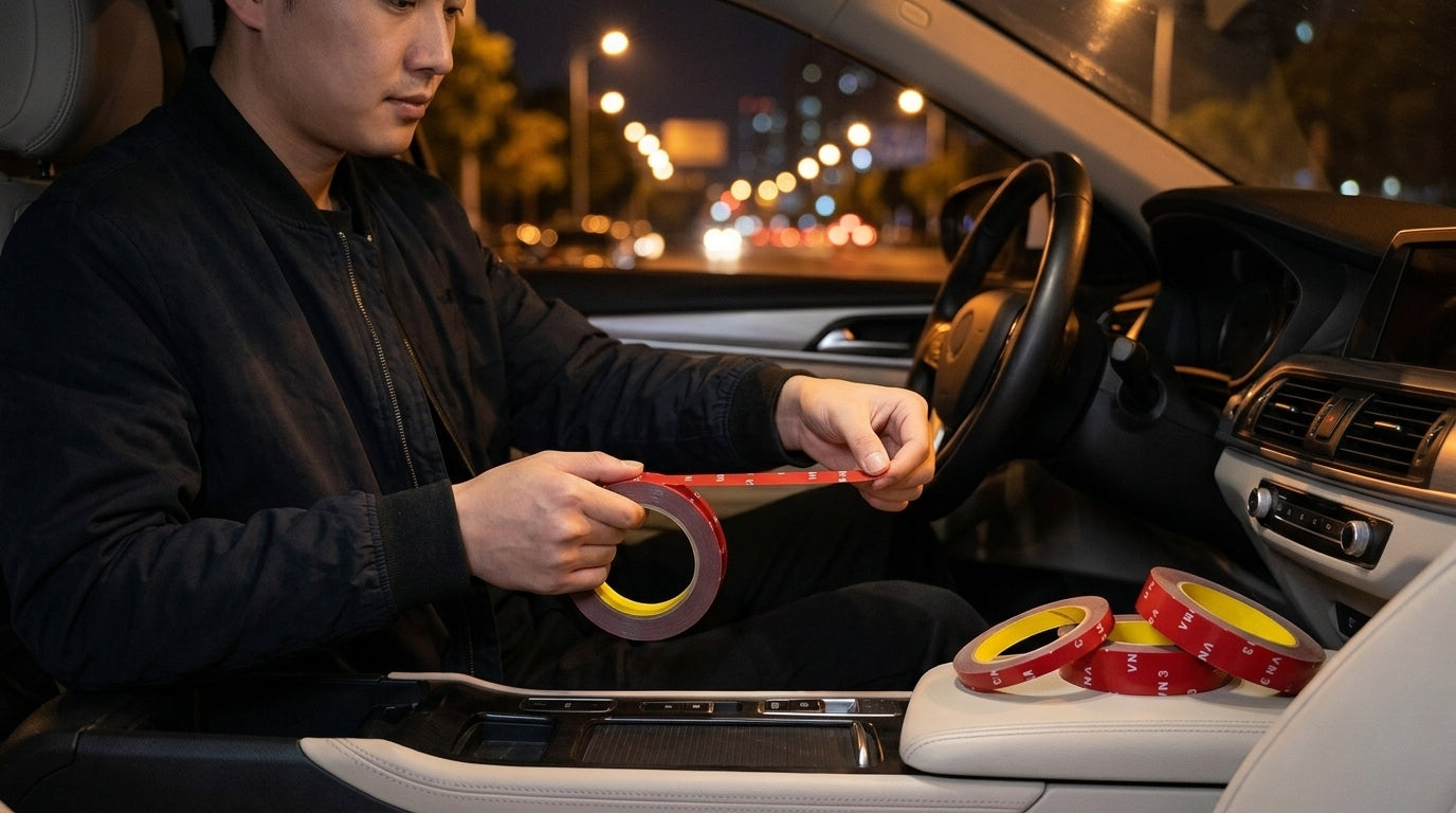 Cross-border hot-selling can be authorized for VN3 brand double-sided tape, strong traceless high-temperature resistant waterproof automotive fixing adhesive - Lifestyle Night