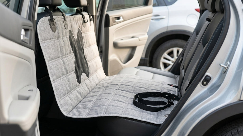 Pet Car Seat Pad - Waterproof Back Seat Cushion - Interior Placement