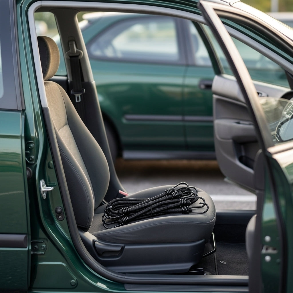 Cargo Strapping Ropes, Elastic Bungee Cords - Interior Placement