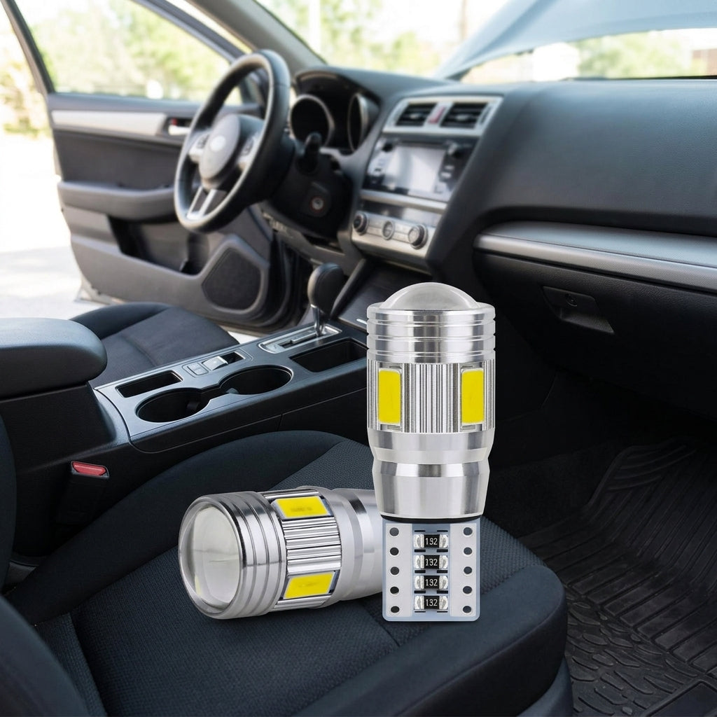 Car LED T10 5730 5630 6SMD Decoding Indicator Indicator Light W5W License Plate Light Reading Light - Interior Placement
