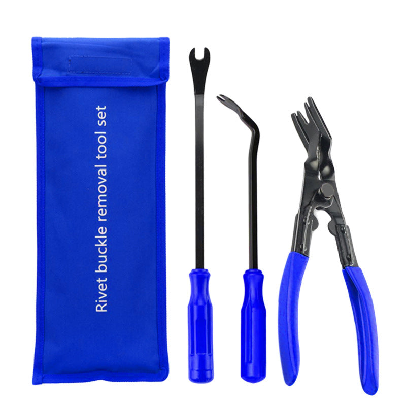 5 pieces, 6 pieces, 7-piece set, car panel car door audio system decoration modification tool, clip screwdriver, pliers, disassembly 3 pieces