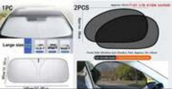 Car Sunshade - Fits Sedans & SUVs