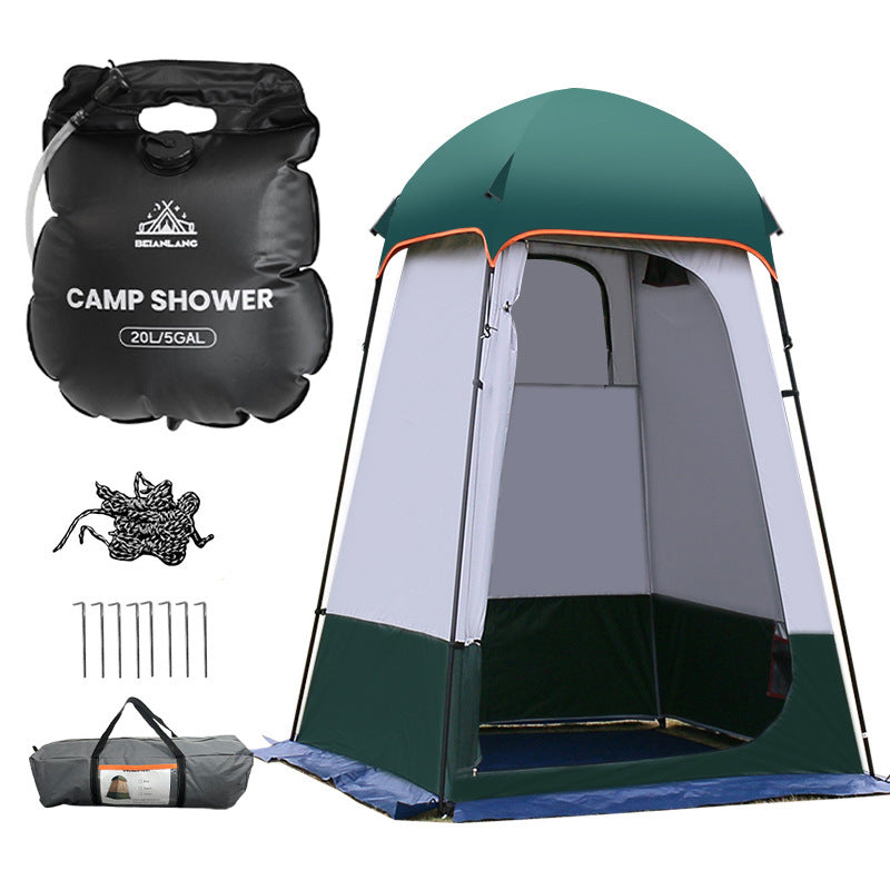 Enlarged and raised outdoor dressing, bathing, tents, camping, beach, fishing tent, model changing mobile toilet tent