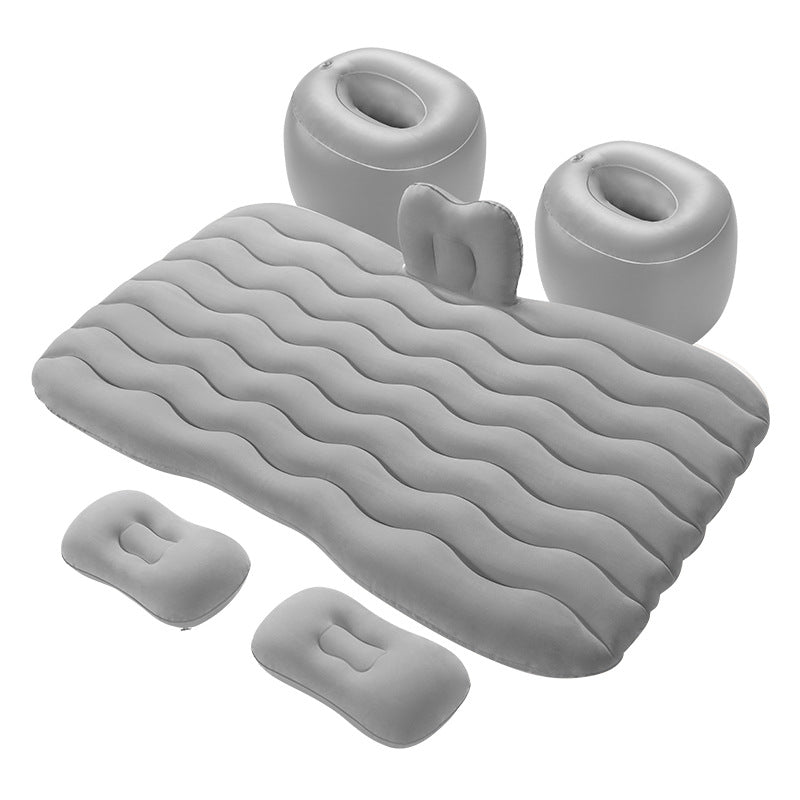 Cross-border car inflatable bed Car rear exhaust mattress Universal folding sleeping air mattress travel mattress