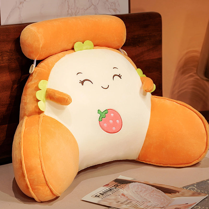 Bedside soft bag large backrest waist cushion dormitory bed backrest cushion office pillow tatami sofa pillow