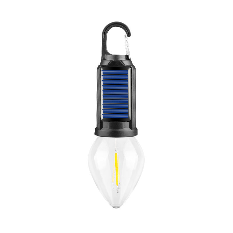 LED Camping Tent Light with Solar & USB Charging