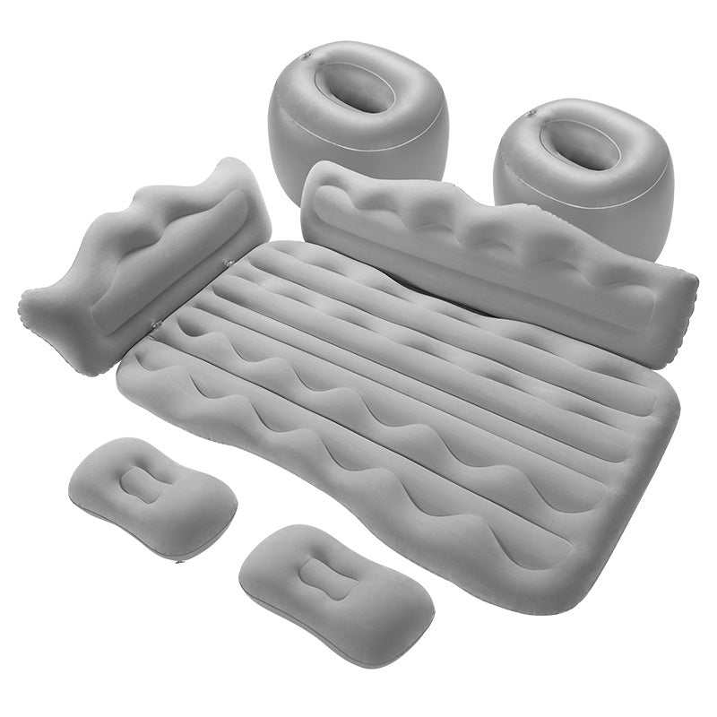 Sleeping car self-driving gear: folding bed rear seat pad, summer vacation bed Galaxy Deep Blue, rear seat sleeping essential, in-car air cushion