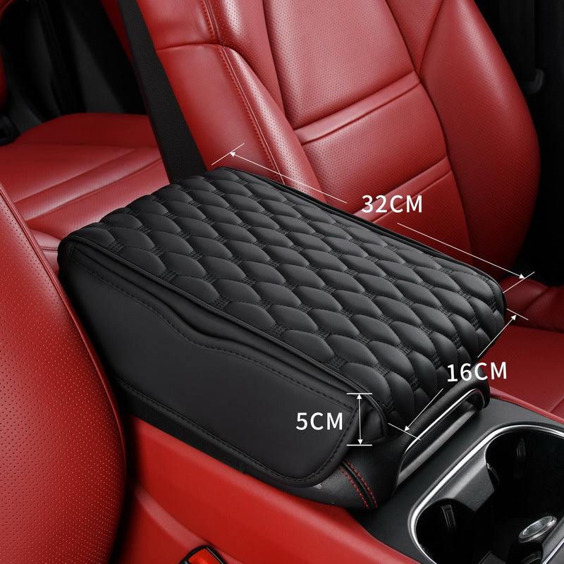 Manufacturer cross-border car armrest box height pad, car goods, double-sided practical storage bag, memory foam armrest box pad