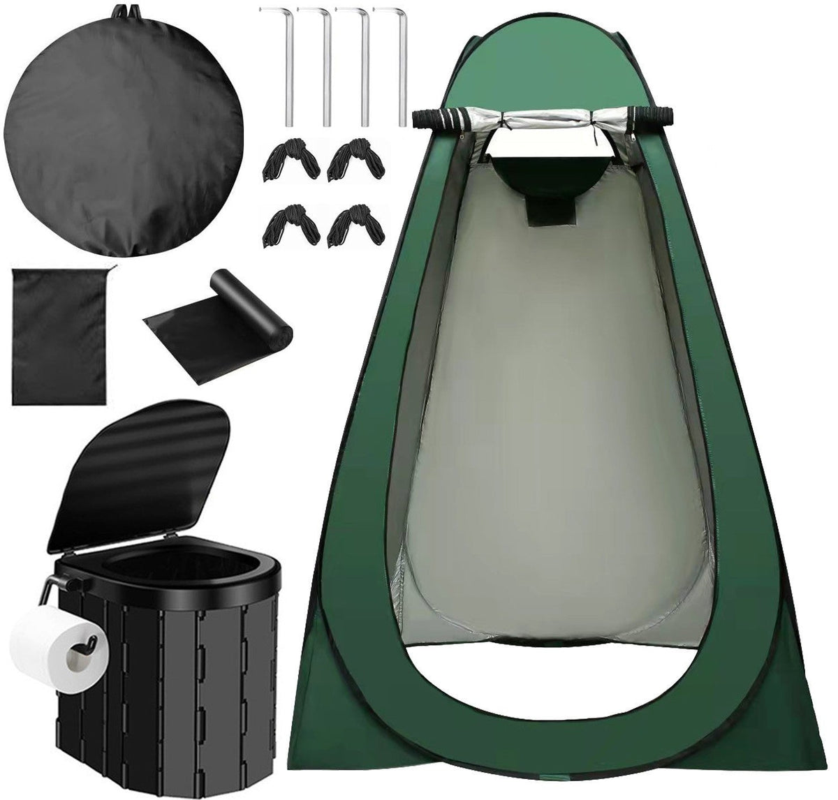 Fishing, shower, bathing artifact, outdoor camping, fishing, changing clothes, simple and portable, portable portable toilet, warm tent, toilet