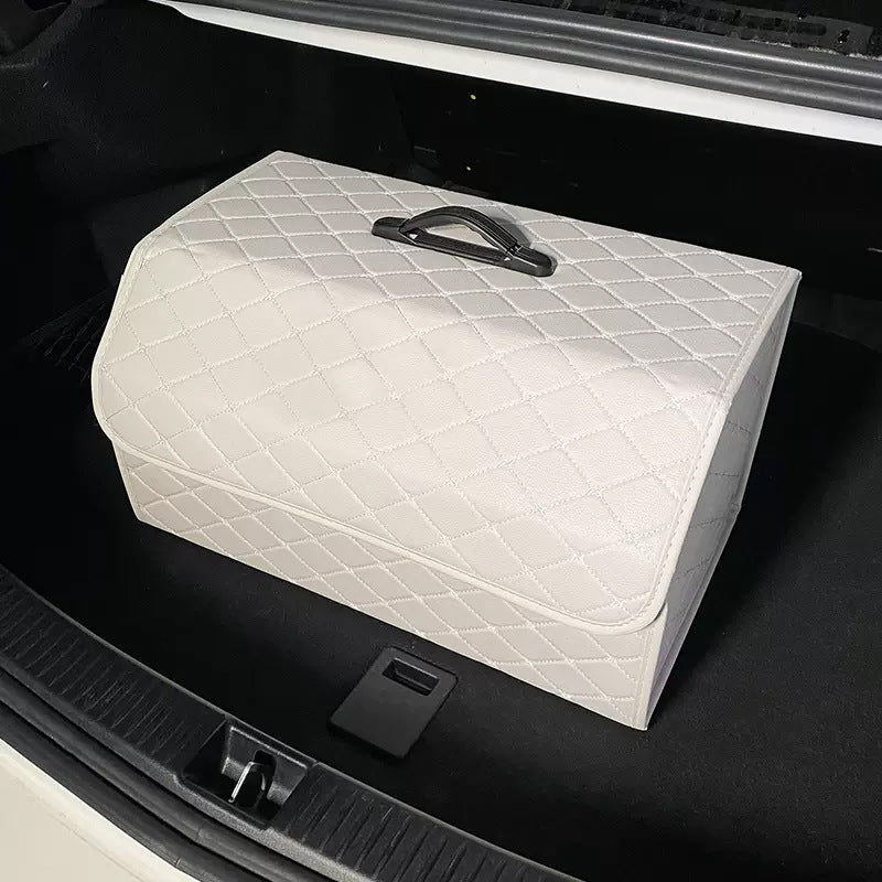 Car trunk storage box, car tail box, camellia car, good things, sorting storage box, multi-functional storage girl