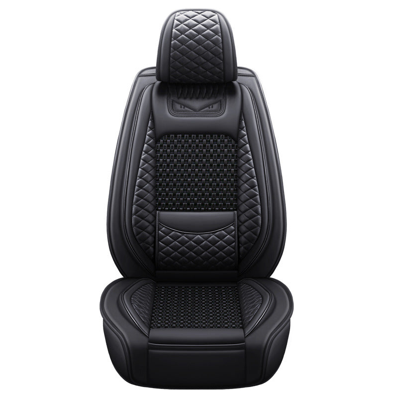 Cross-border foreign trade all-season dedicated seat cover full-coverage car seat cover leather seat cover summer ice silk seat cushion