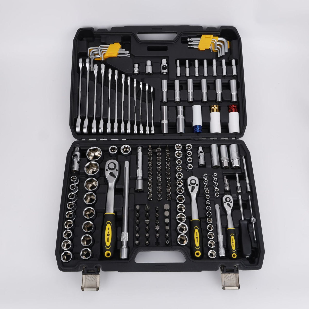 Natural S2 Bit Head 72-Tooth Ratchet Wrench Auto Repair Mechanical Repair Household Repair Sleeve Tool Set Hardware Toolbox