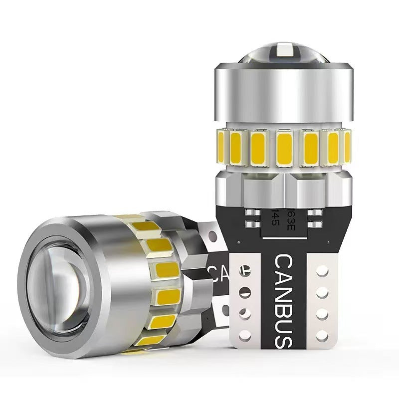 Cross-border automotive LED car light: T10 width indicator, position light 4014-24SMD, license plate decoding light, 3030 instrument light