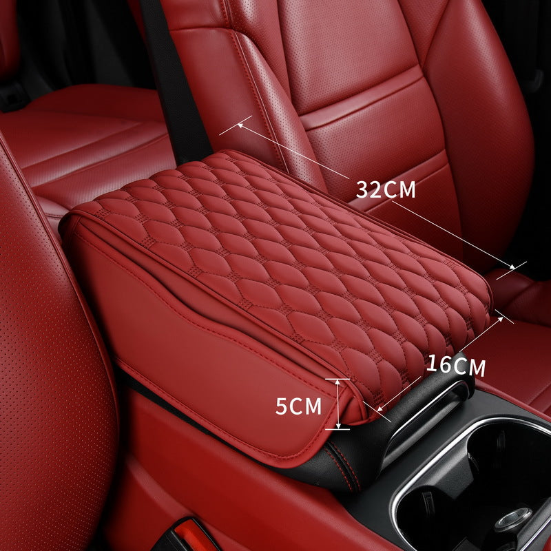 Manufacturer cross-border car armrest box height pad, car goods, double-sided practical storage bag, memory foam armrest box pad