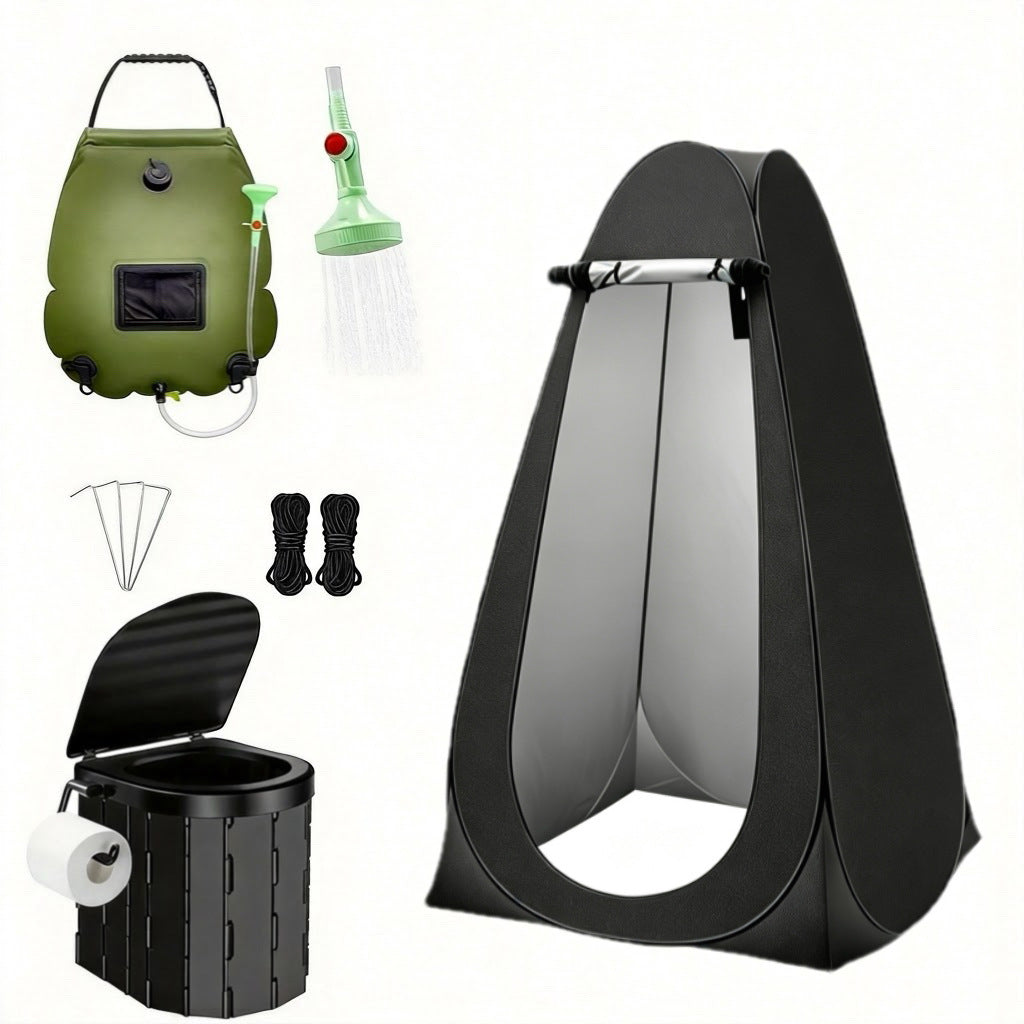 Fishing, shower, bathing artifact, outdoor camping, fishing, changing clothes, simple and portable, portable portable toilet, warm tent, toilet