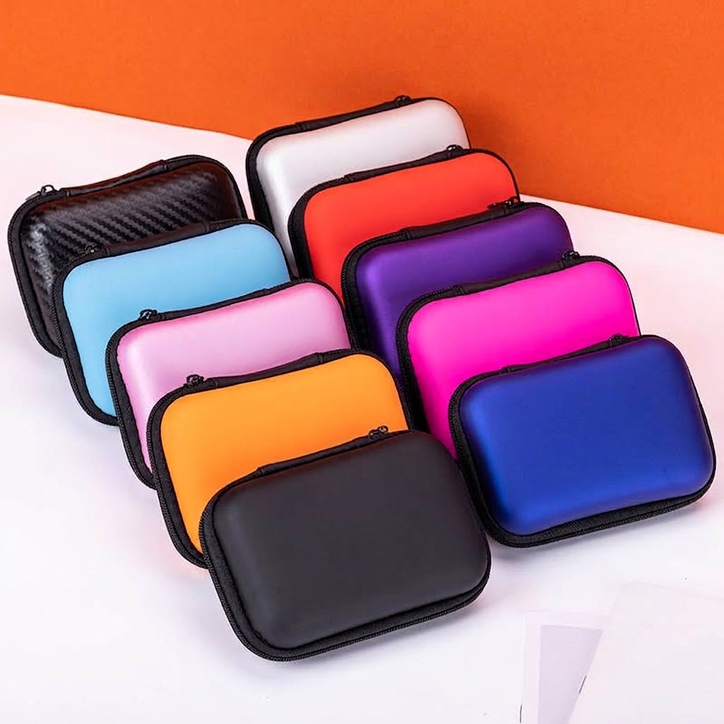 EVA Storage Bag - Headphone & Cable Organizer