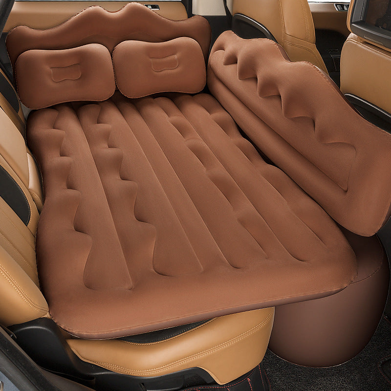 Cross-border car inflatable bed Car rear exhaust mattress Universal folding sleeping air mattress travel mattress