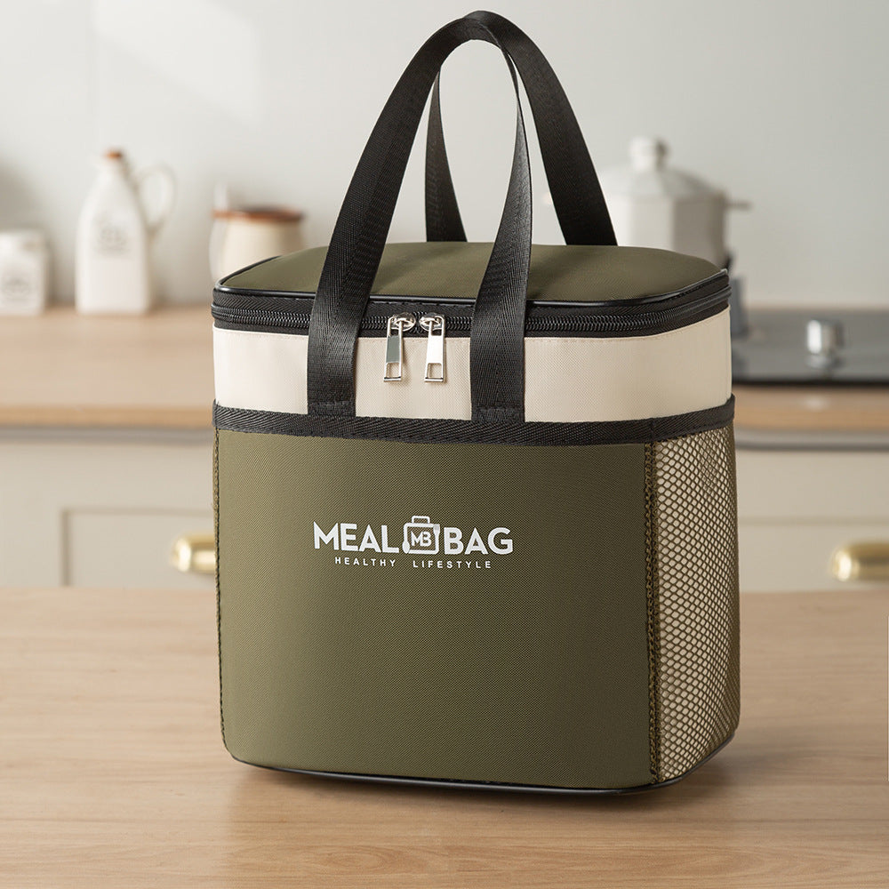 Insulated Lunch Bag, Waterproof Oxford Cloth