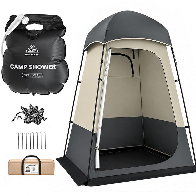 Enlarged and raised outdoor dressing, bathing, tents, camping, beach, fishing tent, model changing mobile toilet tent