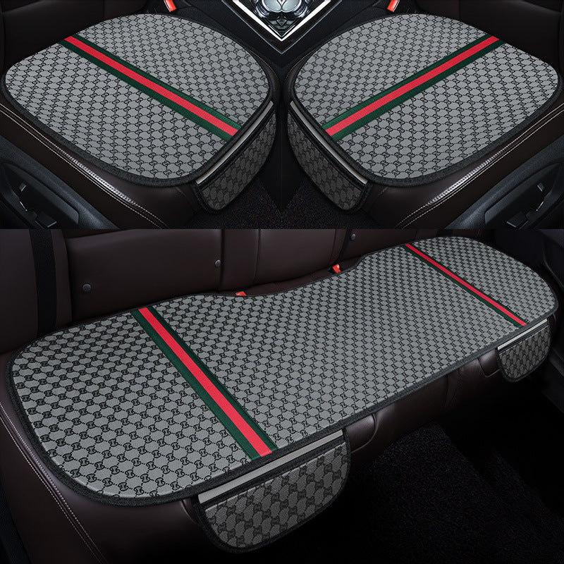 Car seat cushion all-season universal Kuqi three-piece set