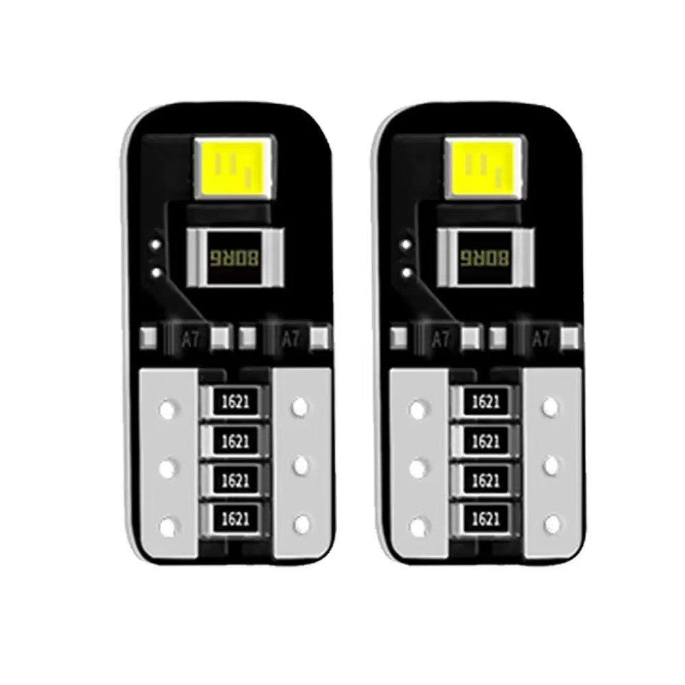 Cross-border automotive LED car light: T10 width indicator, position light 4014-24SMD, license plate decoding light, 3030 instrument light