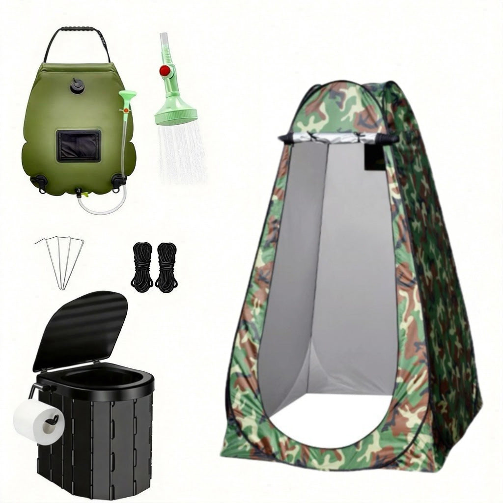 Fishing, shower, bathing artifact, outdoor camping, fishing, changing clothes, simple and portable, portable portable toilet, warm tent, toilet