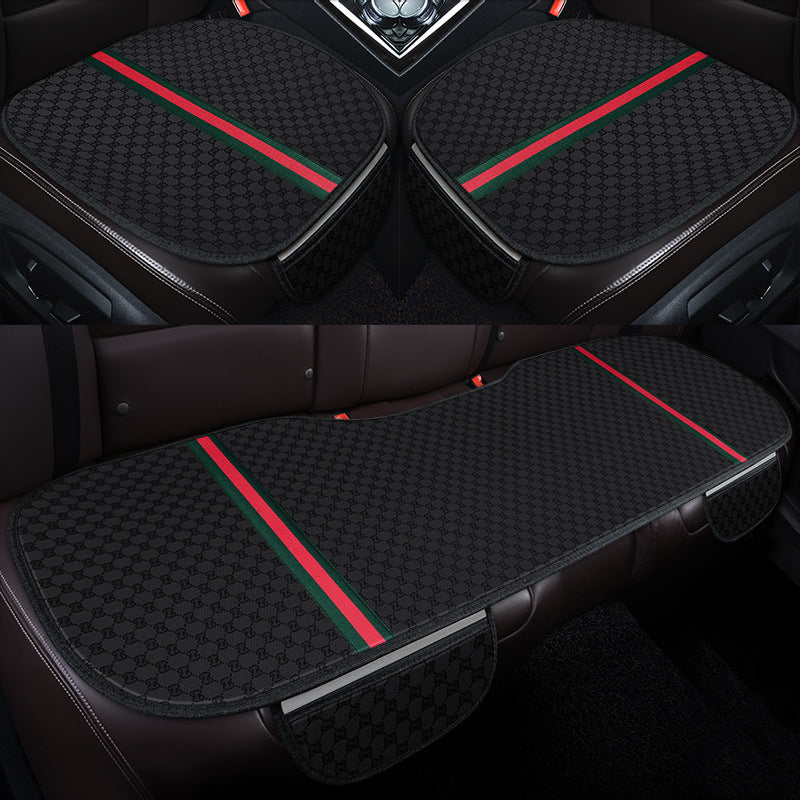 Car seat cushion all-season universal Kuqi three-piece set