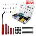 Car Buckle Assortment Set - 17 Types Universal
