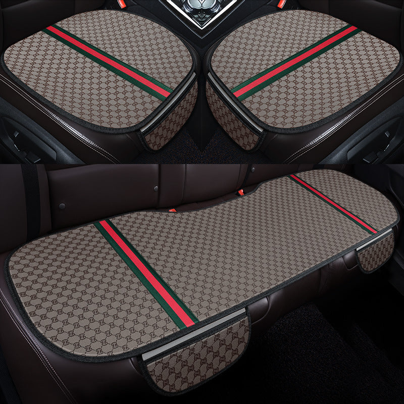 Car seat cushion all-season universal Kuqi three-piece set