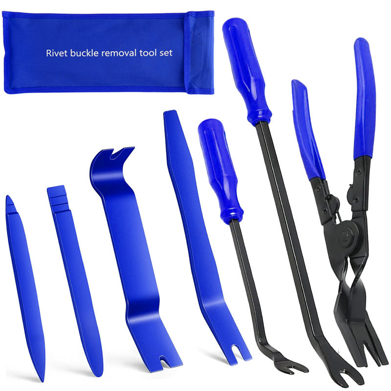 5 pieces, 6 pieces, 7-piece set, car panel car door audio system decoration modification tool, clip screwdriver, pliers, disassembly 3 pieces