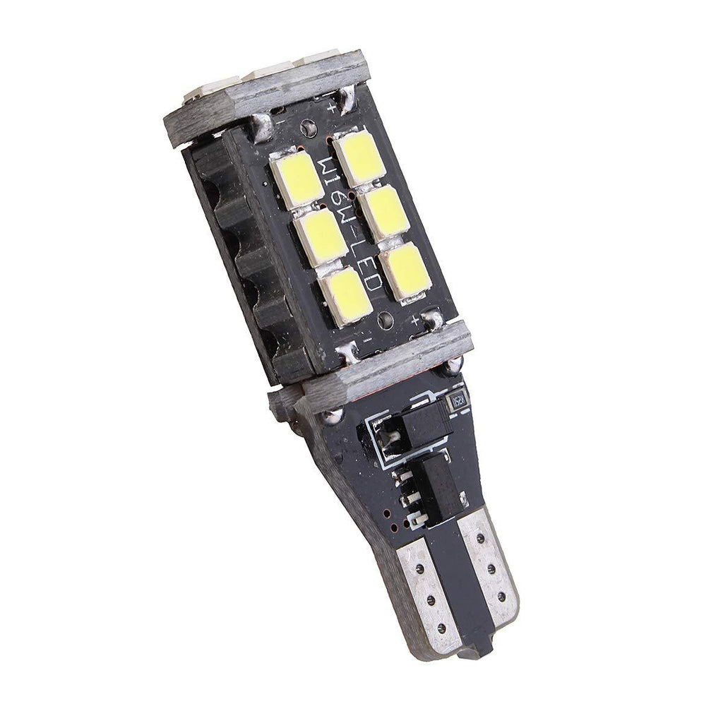 Decoding car led bulb Canbus W16W T15 2835 15SMD led turn signal reversing light