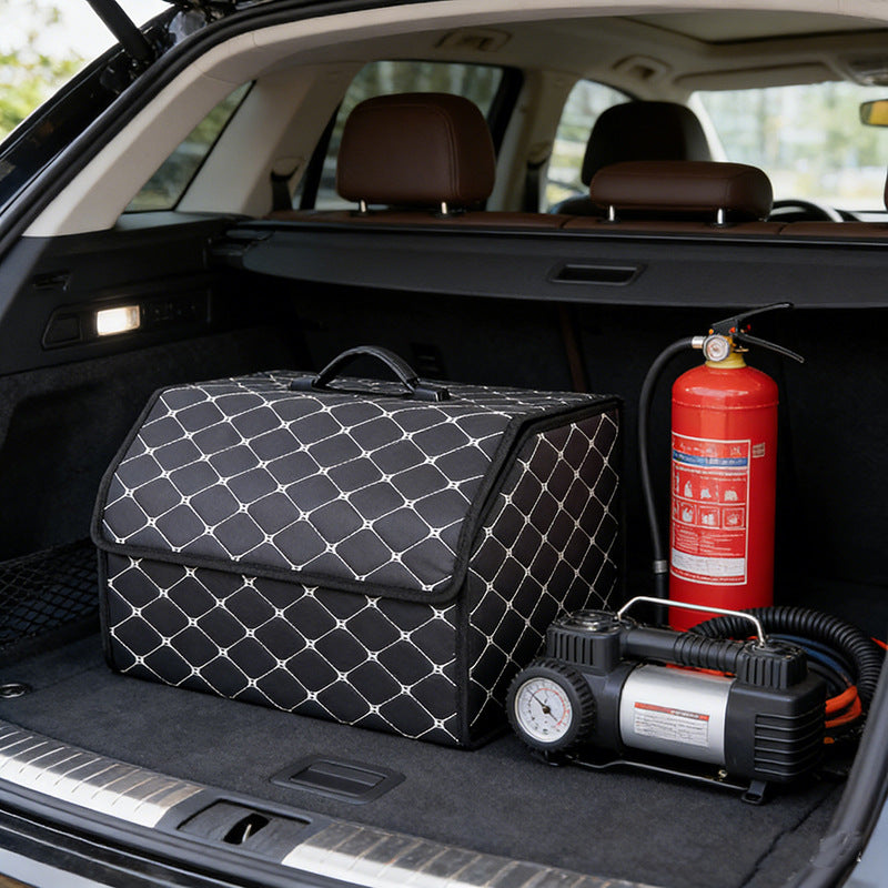 Car trunk folding storage box, multifunctional car storage box, in-car miscellaneous storage box, wholesale supplies