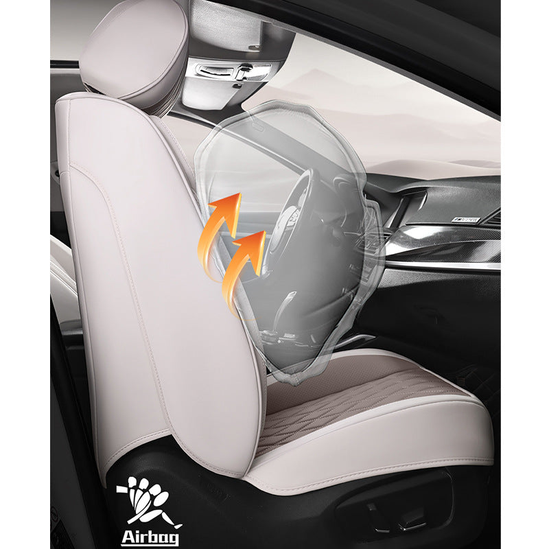 New car seat cushion, all-season universal seat, Nappa leather full-coverage seat cover, small sedan SUV seat cushion manufacturer wholesale