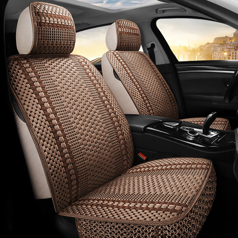 Car Cushion Four Seasons Universal Ice Silk Seat Cover Summer Cool Cushion Single Piece Car Single Pad Wholesale Factory Direct All-Inclusive