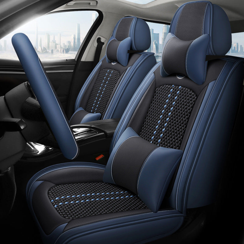 Car Seat Cushion Leather Seat Cover Seat Cushion All Inclusive Four Seasons 24 New Car Cover Seat Cover Leather Four Seasons All Inclusive