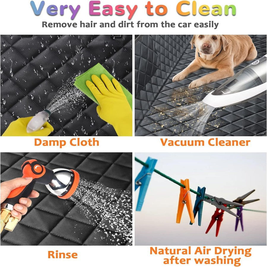 Pet Car Seat Cover Rear Full Coverage Waterproof