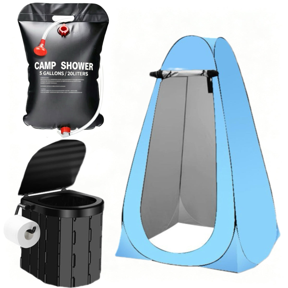 Fishing, shower, bathing artifact, outdoor camping, fishing, changing clothes, simple and portable, portable portable toilet, warm tent, toilet