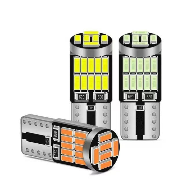 Car LED High Brightness Reading Light W5W T10 4014 26smd License Plate Light Cross-border exclusive license plate display light
