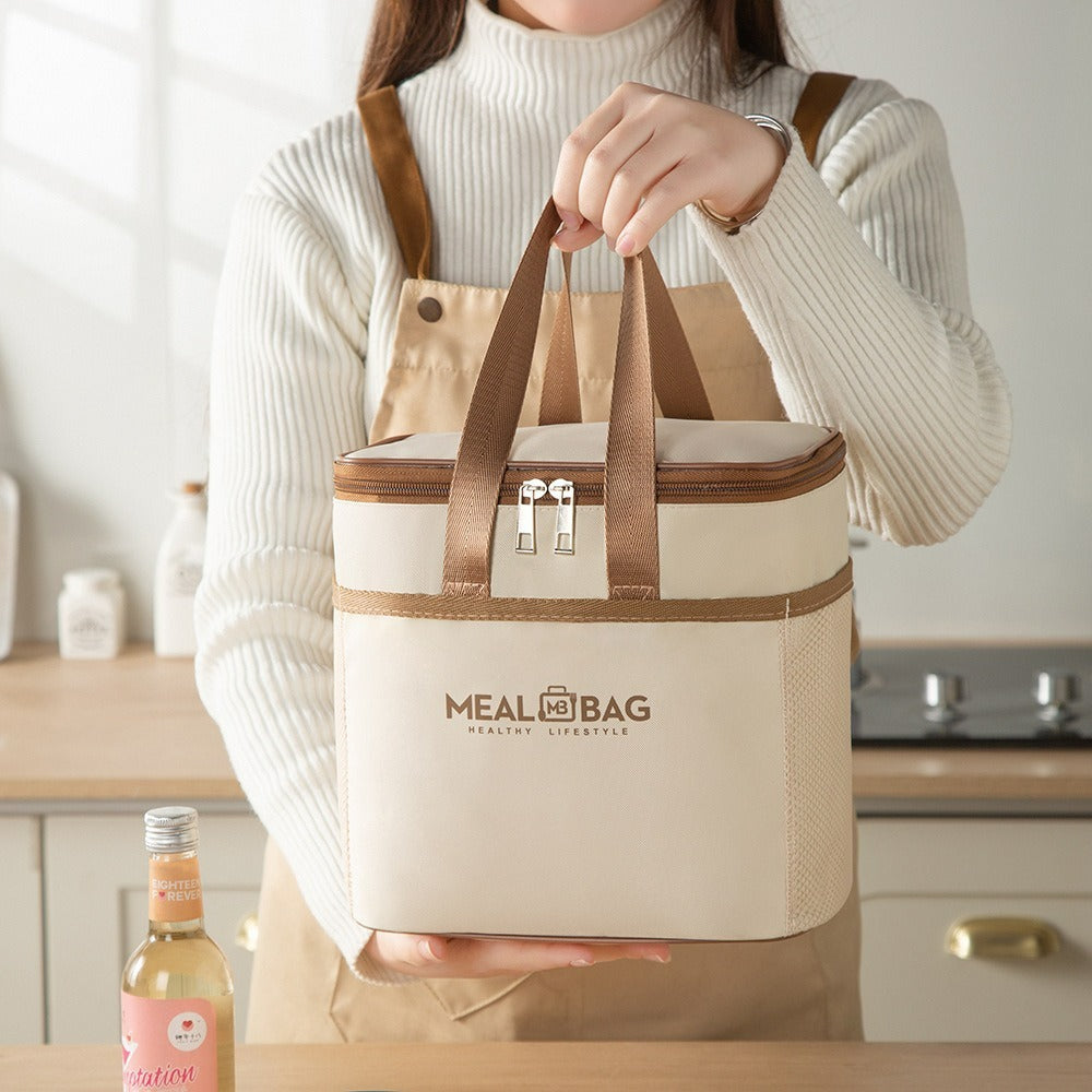 Insulated Lunch Bag, Waterproof Tote