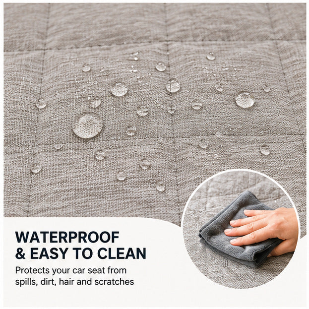Pet Car Seat Pad - Waterproof Back Seat Cushion