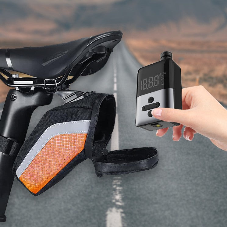 New in-stock ultra-mini mountain road bicycle inflator pump riding AI smart portable electric pump