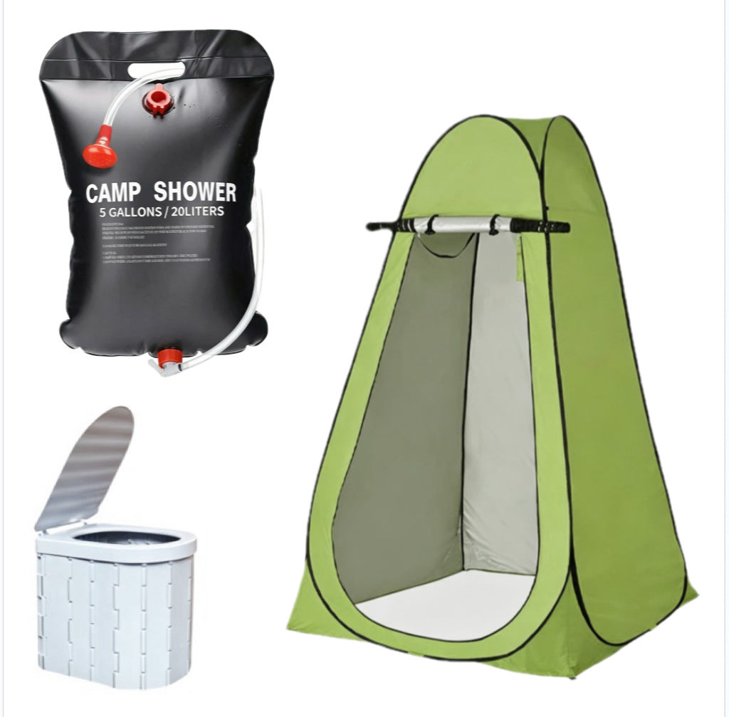 Fishing, shower, bathing artifact, outdoor camping, fishing, changing clothes, simple and portable, portable portable toilet, warm tent, toilet