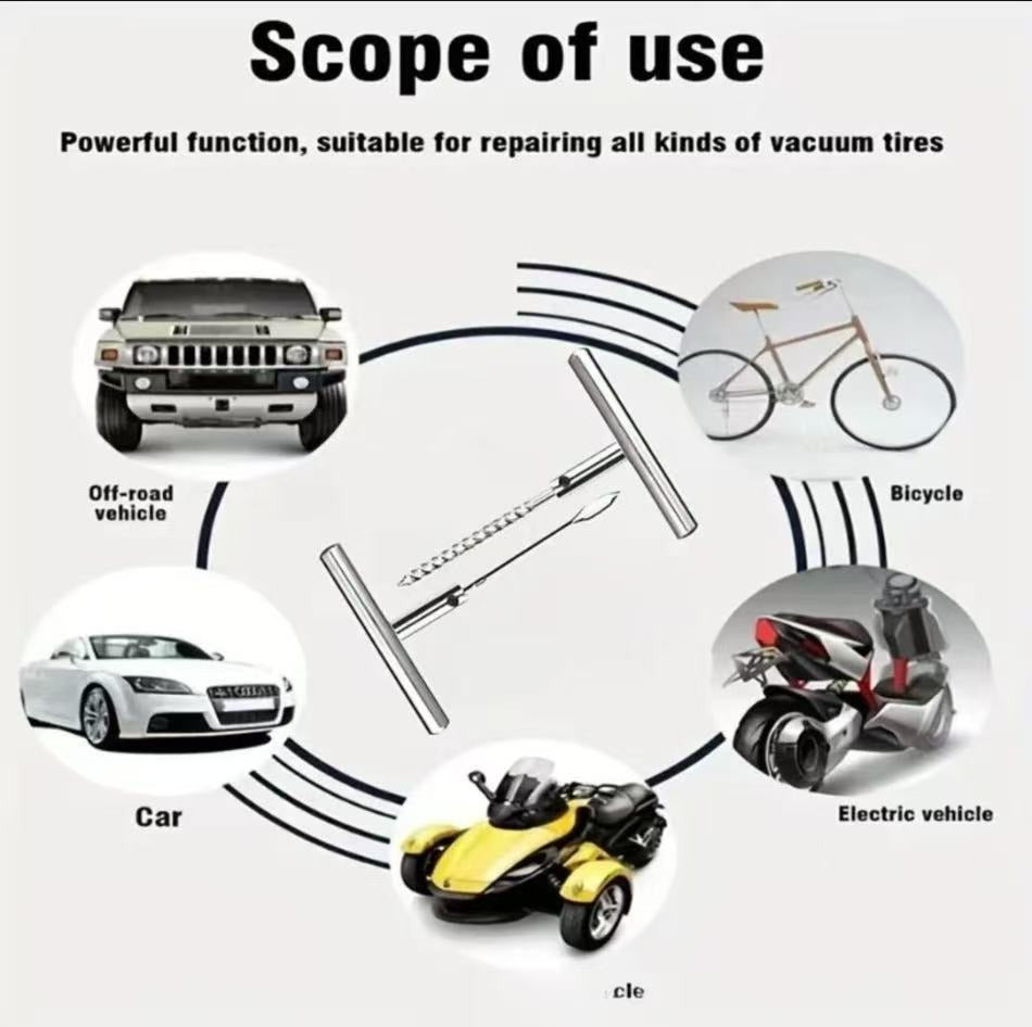 Tire Repair Tool Set - 58pc, 46pc, 7pc Options