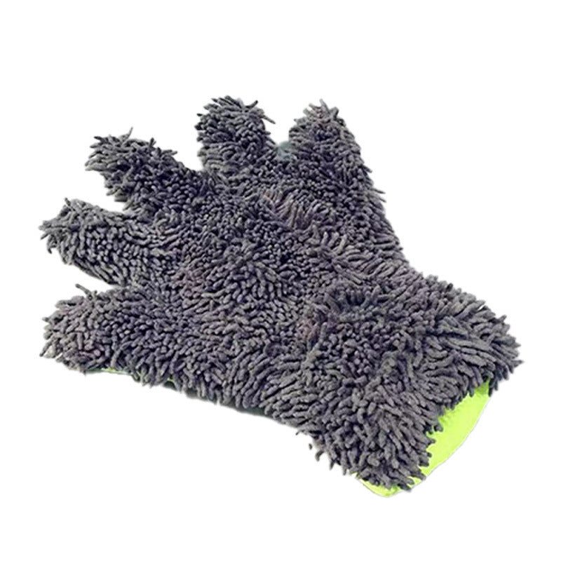 Car wash gloves, plush waterproof car towels, specialized car brushes, cleaning cloths, chenille wheel cleaning towels, wholesale