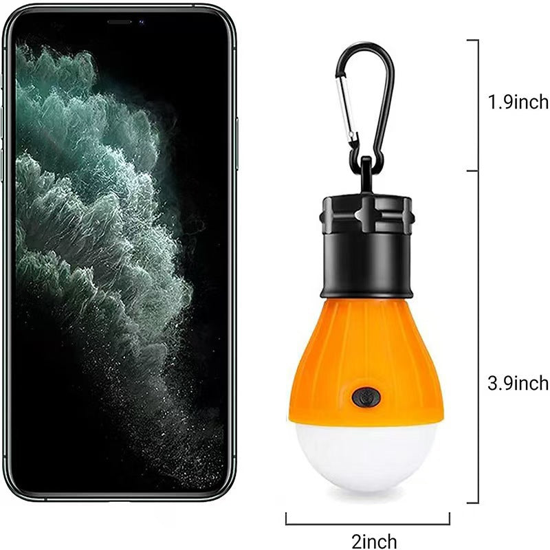 Portable LED Camping Lamp with Carabiner Hook