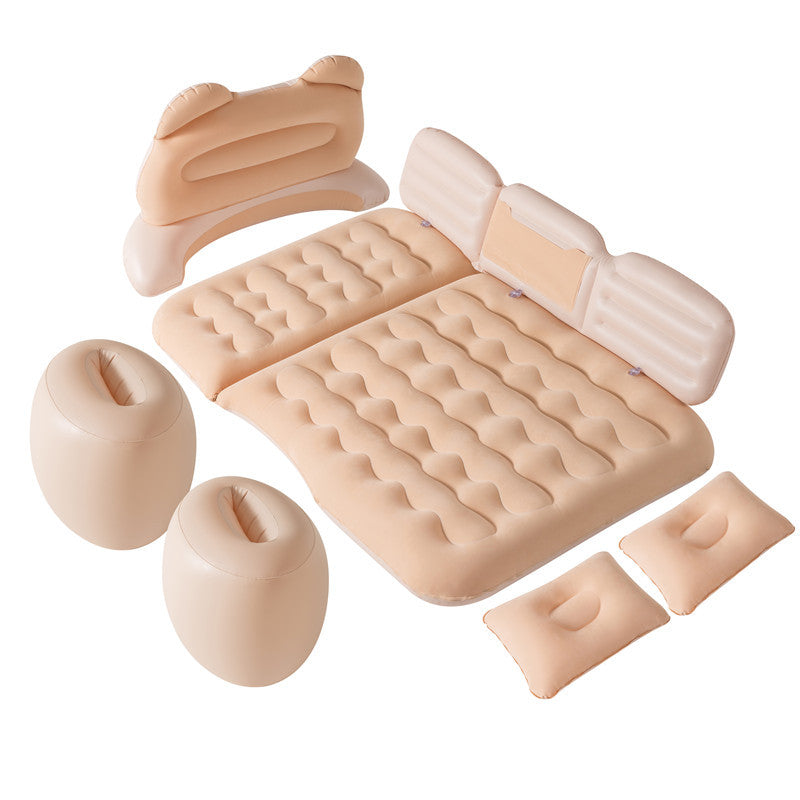 Car air bed car air bed car rear seat sleeping pad car children sleeping artifact car travel mattress