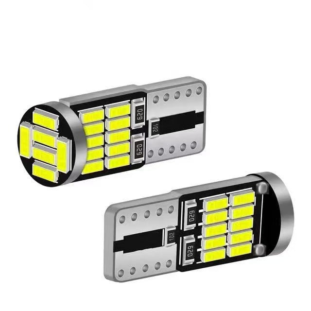 Car LED High Brightness Reading Light W5W T10 4014 26smd License Plate Light Cross-border exclusive license plate display light