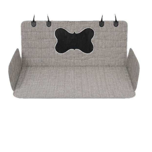 Pet Car Seat Pad - Waterproof Back Seat Cushion