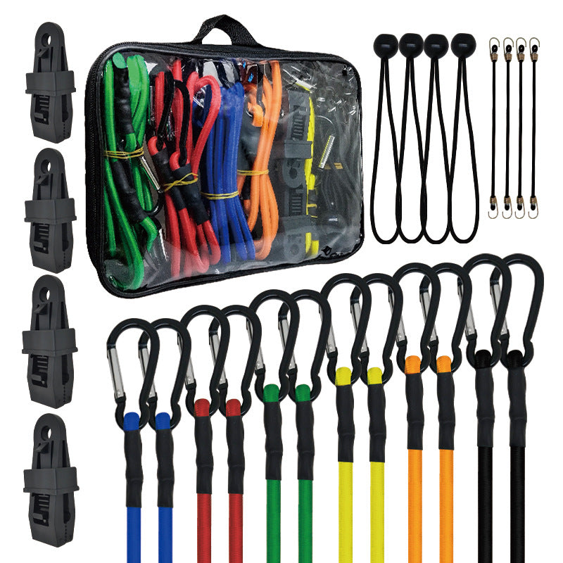 Luggage Strap & Carabiner Combo Set