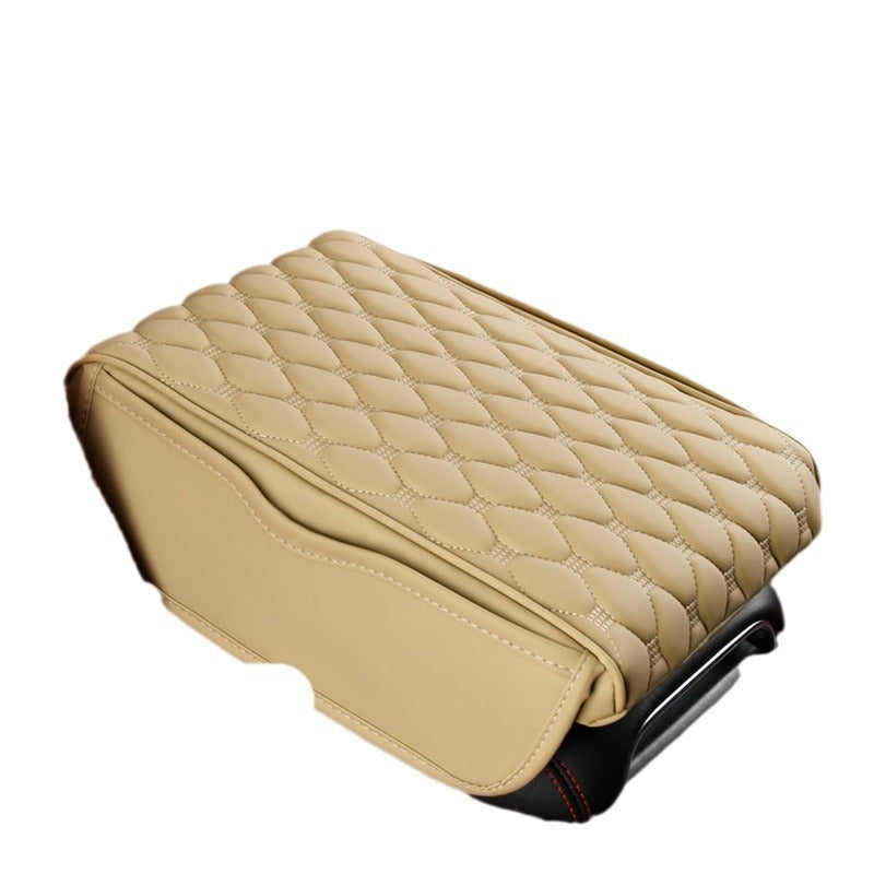 Manufacturer cross-border car armrest box height pad, car goods, double-sided practical storage bag, memory foam armrest box pad